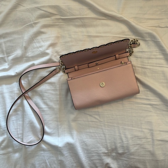 Kate Spade Light Pink Leather Paloma Road Flap Crossbody Bag - Picture 8 of 13